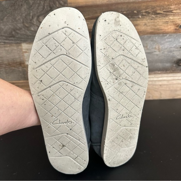 Clarks Collection ShacreLite Low Blue Nubuck Shoes Men's 10 M Extreme Comfort - Picture 9 of 11